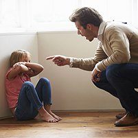 Image result for child being yelled at by parent